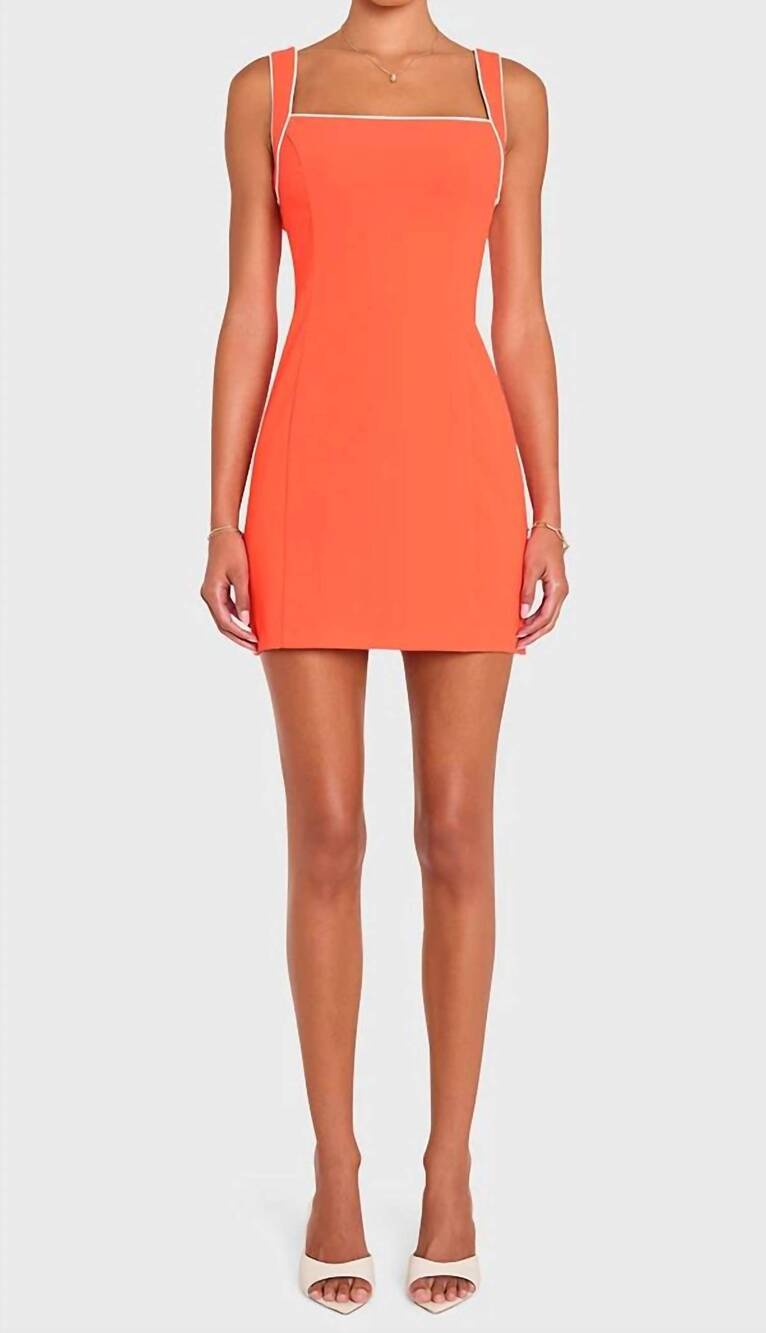 NEW AMANDA UPRICHARD rosie mini dress in serrano ivory